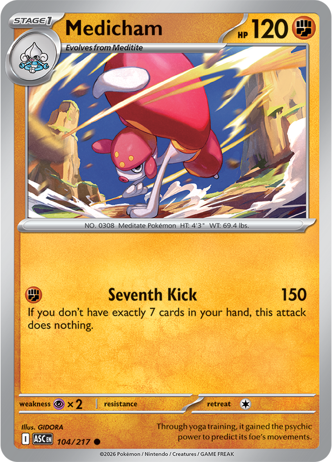Mega Evolution - Ascended Heroes 104/217 Medicham