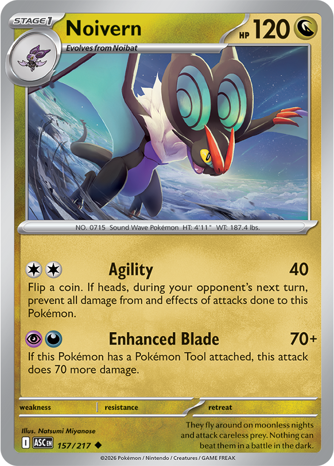 Mega Evolution - Ascended Heroes 157/217 Noivern