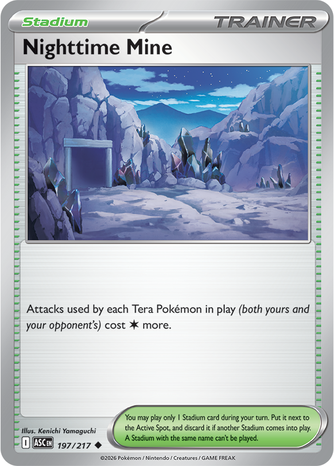 Mega Evolution - Ascended Heroes 197/217 Nighttime Mine