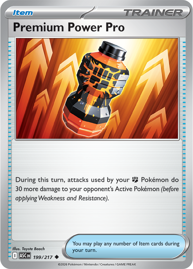 Mega Evolution - Ascended Heroes 199/217 Premium Power Pro