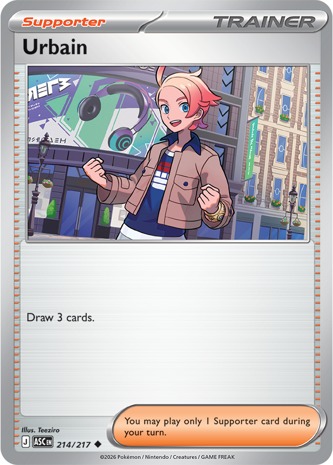 Mega Evolution - Ascended Heroes 214/217 Urbain