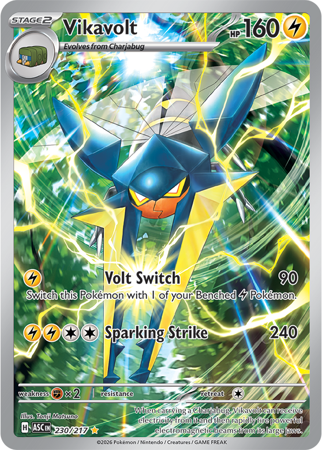 Mega Evolution - Ascended Heroes 230/217 Vikavolt
