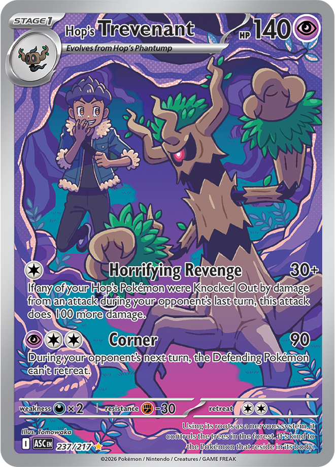 Mega Evolution - Ascended Heroes 237/217 Hop’s Trevenant