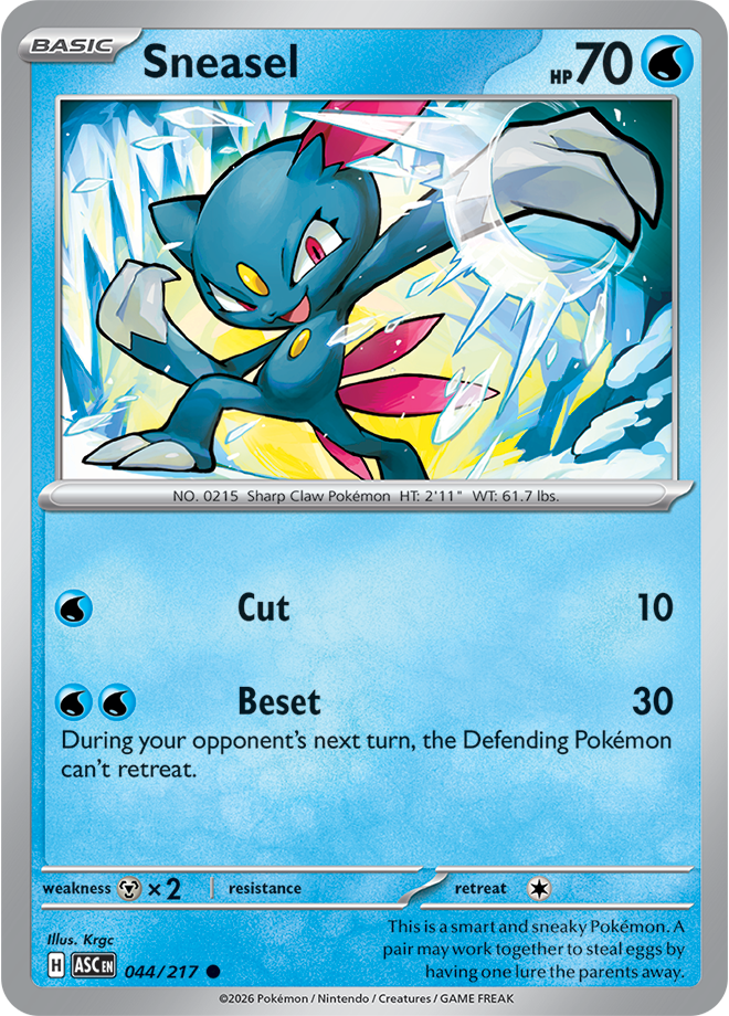 Mega Evolution - Ascended Heroes 044/217 Sneasel