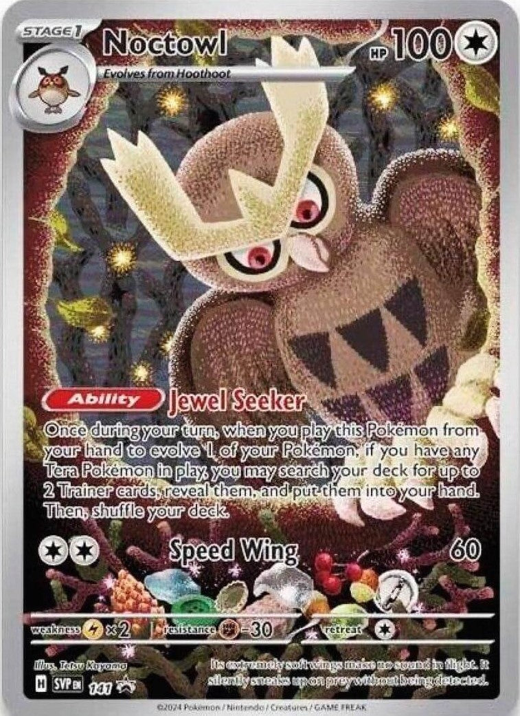 Scarlet & Violet Stellar Crown SVP-141 Promo Noctowl