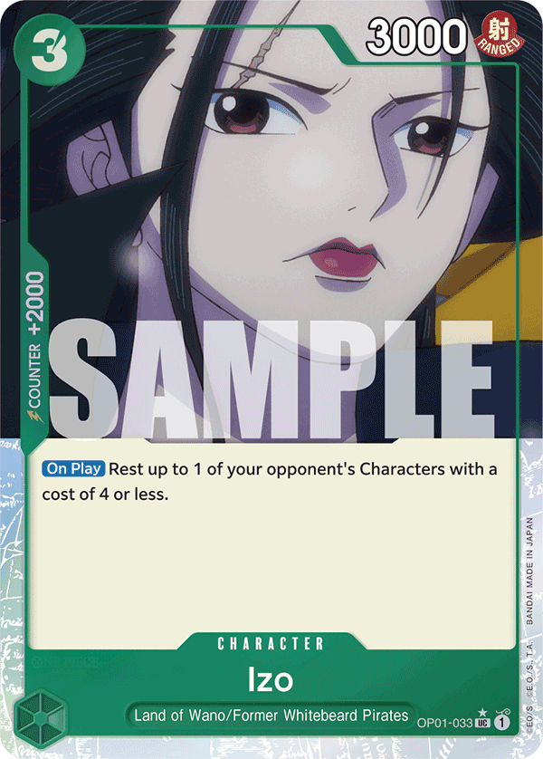 OP01-033 | UC | CHARACTER Izo Parallel