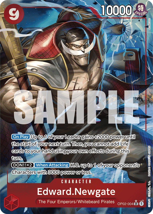 OP02-004 | SR | CHARACTER Edward.Newgate Parallel