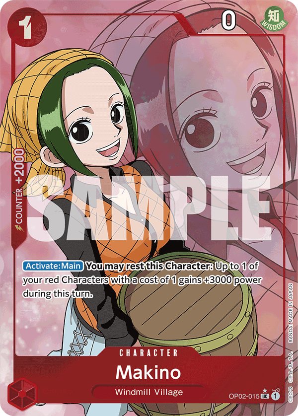 OP02-015 | UC | CHARACTER Makino Parallel