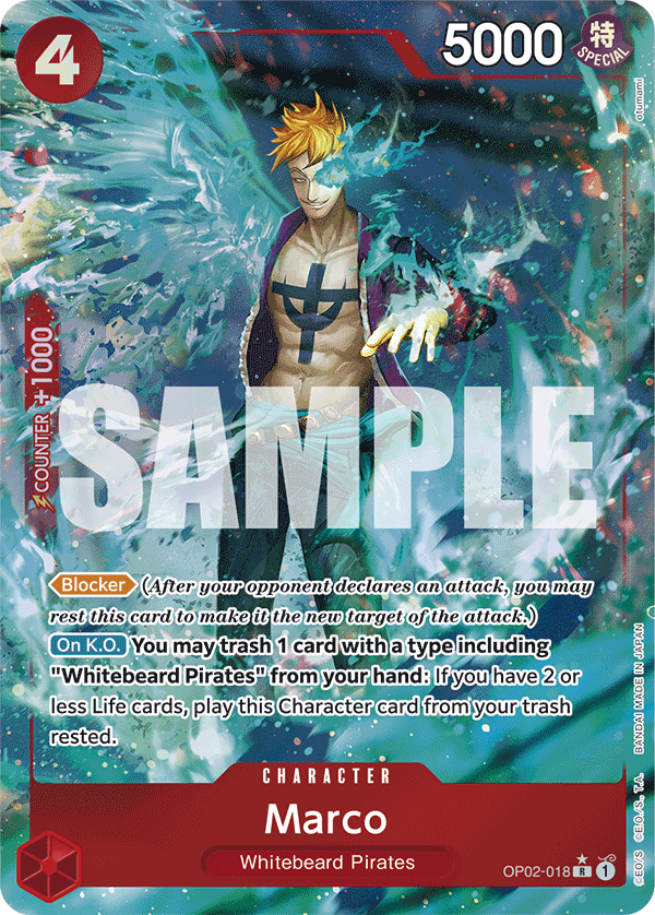 OP02-018 | R | CHARACTER Marco Parallel