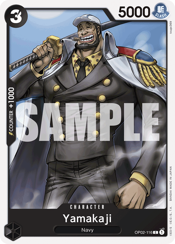 OP02-116 CHARACTER Yamakaji ST-19