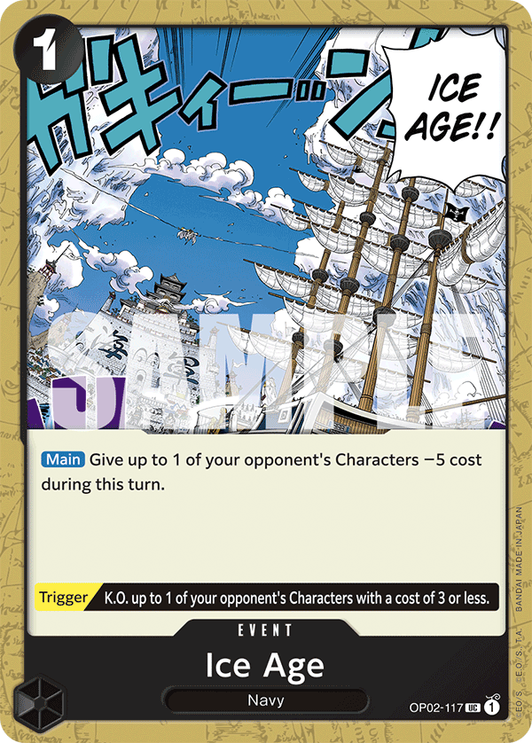 OP02-117 EVENT Ice Age ST-19