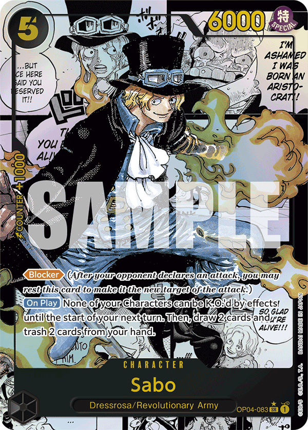 OP04-083 | SR | CHARACTER Sabo Manga