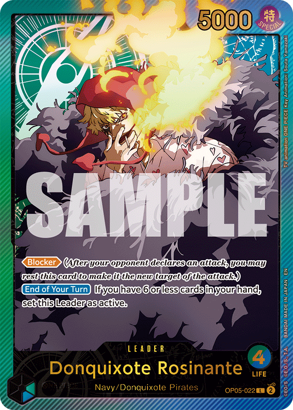 OP05-022 | L | LEADER Donquixote Rosinante