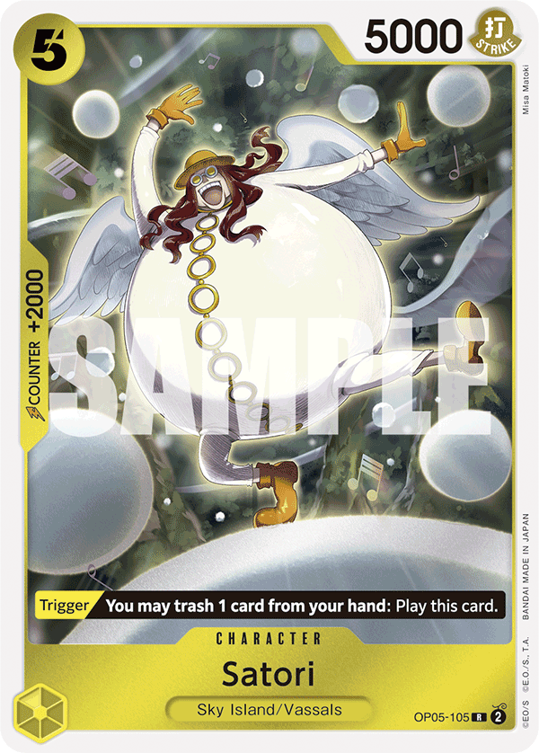 OP05-105 | R | CHARACTER Satori