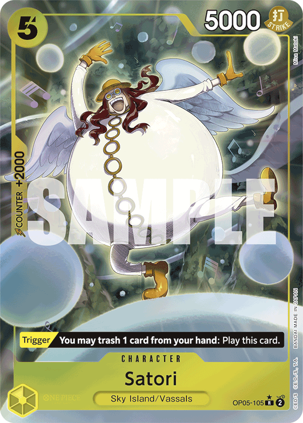 OP05-105 | R | CHARACTER Satori Parallel