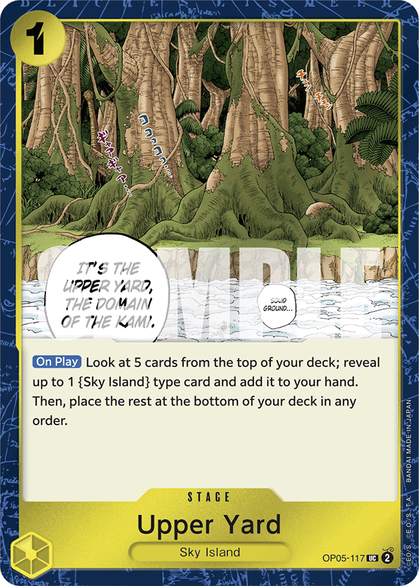 OP05-117 | UC | STAGE Upper Yard Jolly Rodger Foil