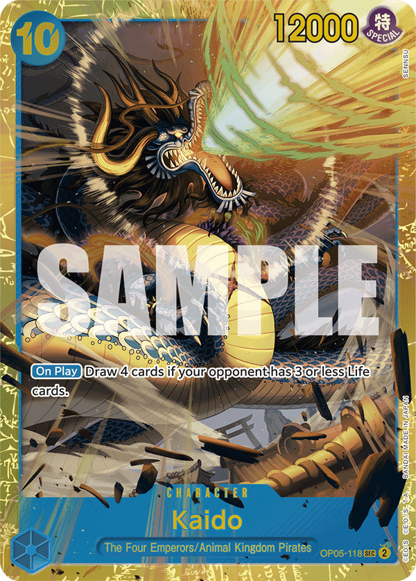 OP05-118 | SEC | CHARACTER Kaido