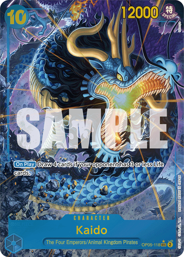OP05-118 | SEC | CHARACTER Kaido Parallel