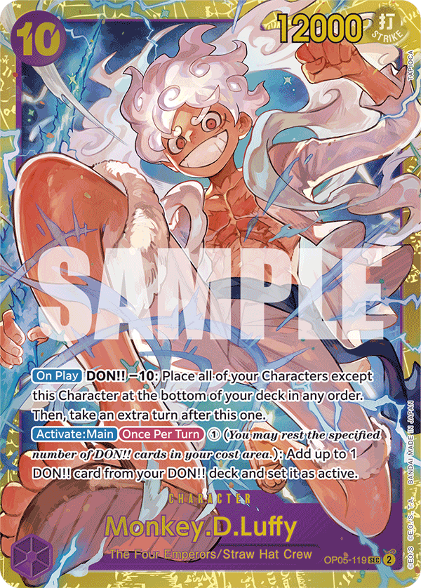 OP05-119 | SEC | CHARACTER Monkey.D.Luffy