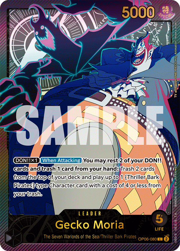 OP06-080 | L | LEADER Gecko Moria