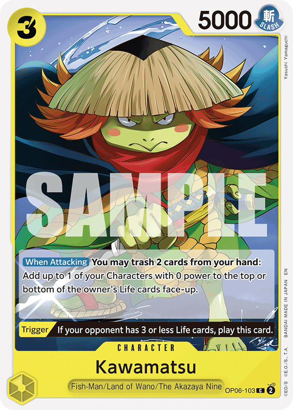 OP06-103 CHARACTER Kawamatsu ST-28