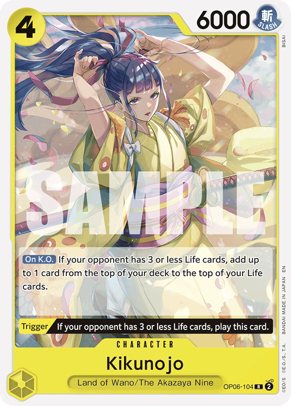 OP06-104 CHARACTER Kikunojo ST-28