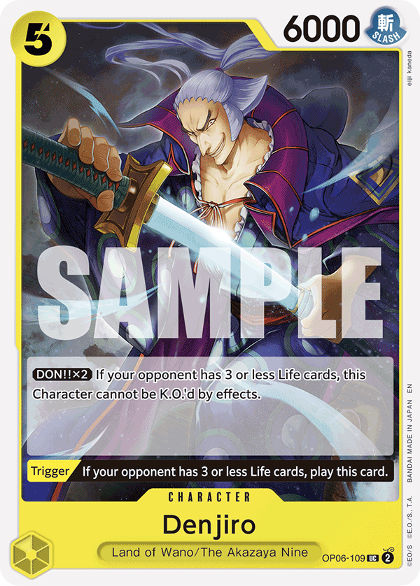 OP06-109 CHARACTER Denjiro ST-28