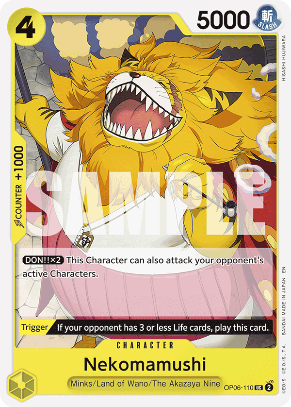 OP06-110 CHARACTER Nekomamushi ST-28