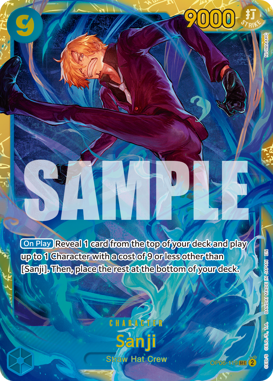 OP06-119 | SEC | CHARACTER Sanji