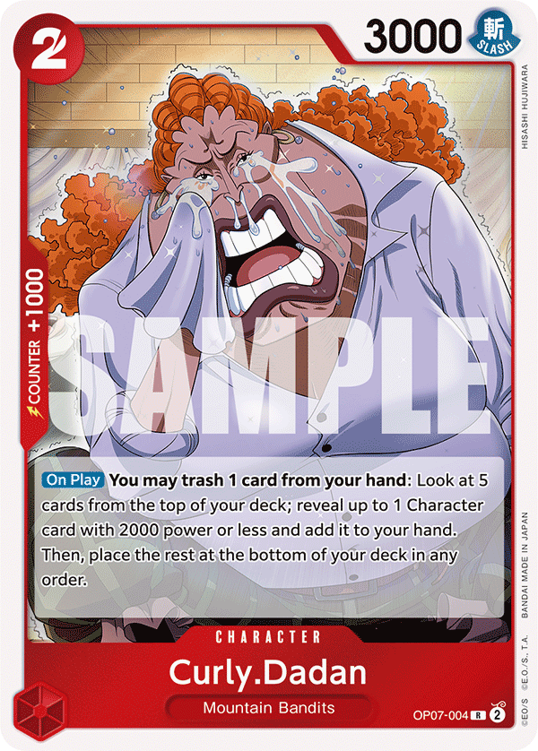 OP07-004 | R | CHARACTER Curly.Dadan