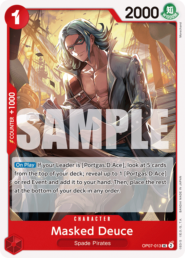 OP07-013 | UC | CHARACTER Masked Deuce