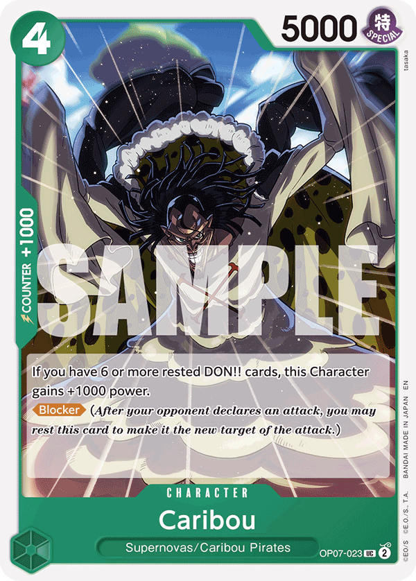 OP07-023 CHARACTER Caribou ST24