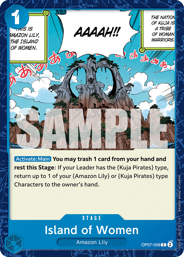 OP07-058 | C | STAGE Island of Women