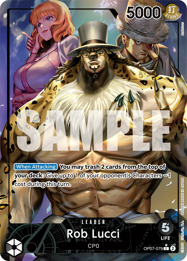 OP07-079 | L | LEADER Rob Lucci Parallel