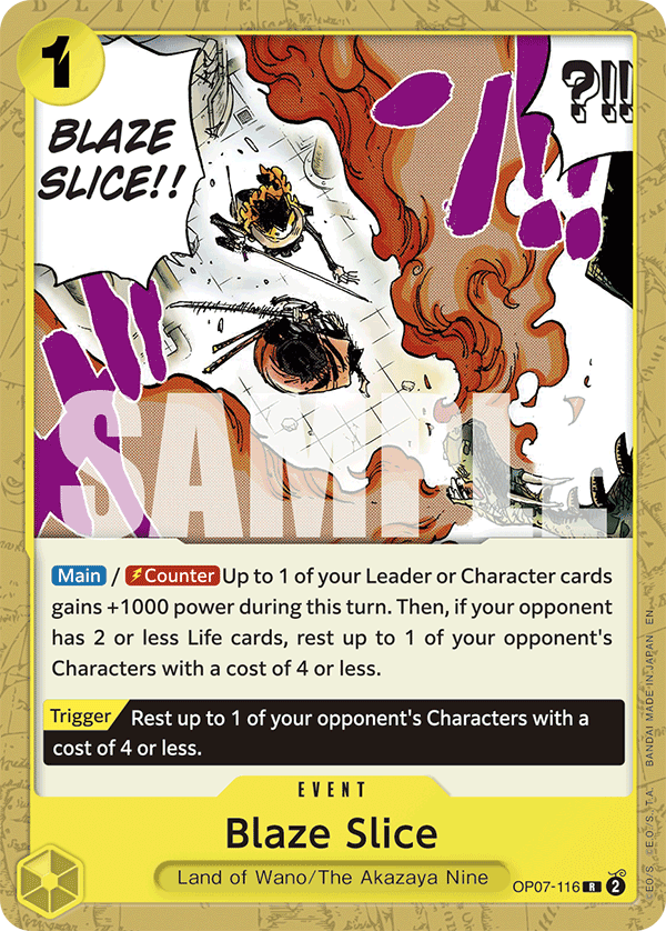 OP07-116 EVENT Blaze Slice ST-28