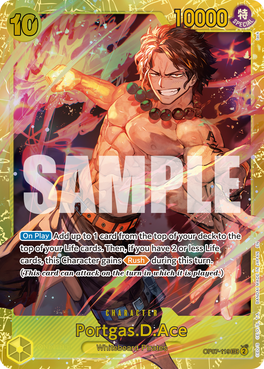 OP07-119 | SEC | CHARACTER Portgas.D.Ace