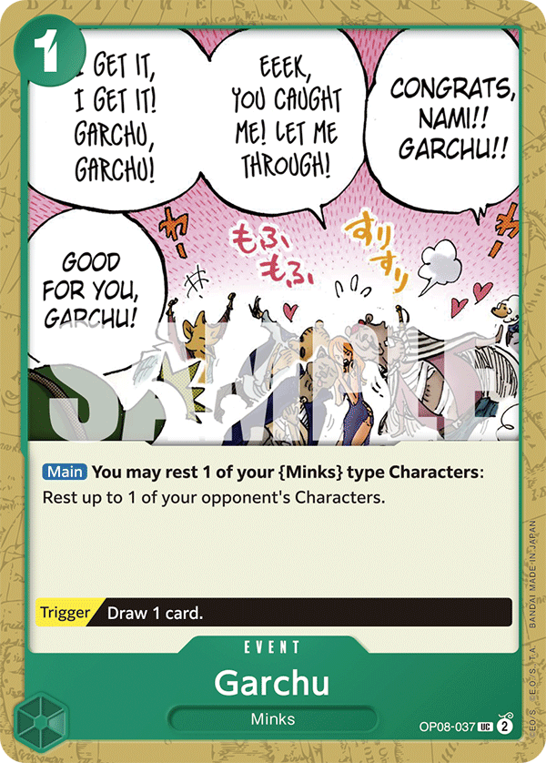 OP08-037 | UC | EVENT Garchu