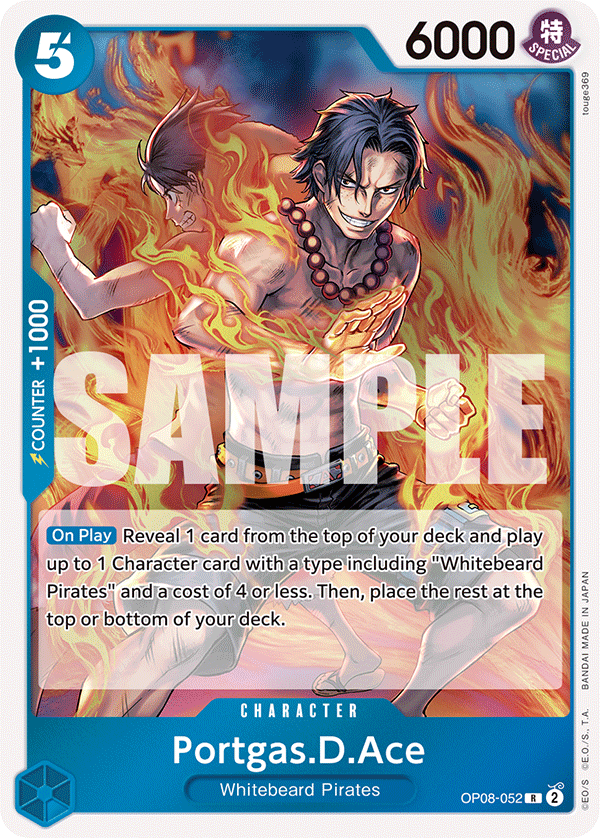 OP08-052 | R | CHARACTER Portgas.D.Ace