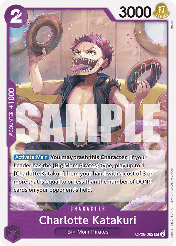 OP08-062 | UC | CHARACTER Charlotte Katakuri