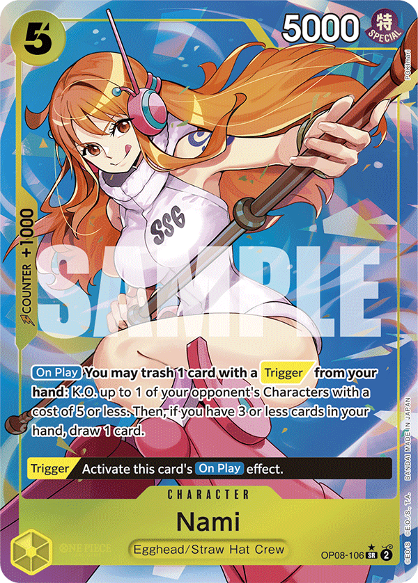 OP08-106 | SR | CHARACTER Nami Parallel