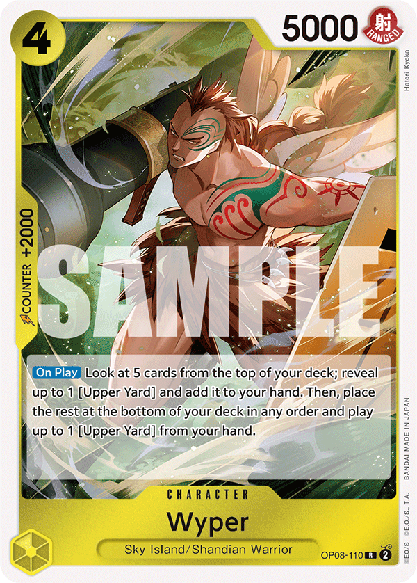 OP08-110 | R | CHARACTER Wyper Parallel