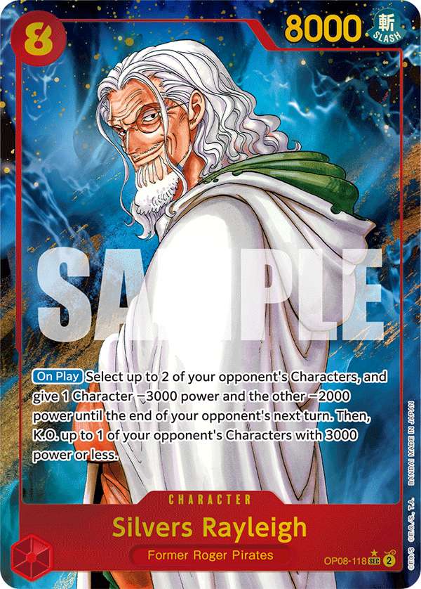 OP08-118 | SEC | CHARACTER Silvers Rayleigh Parallel