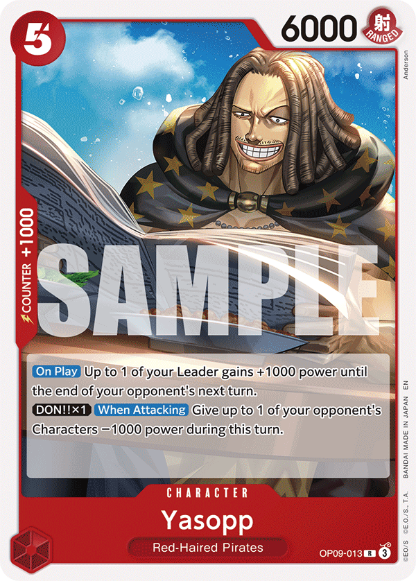 OP09-013 CHARACTER Yasopp ST23