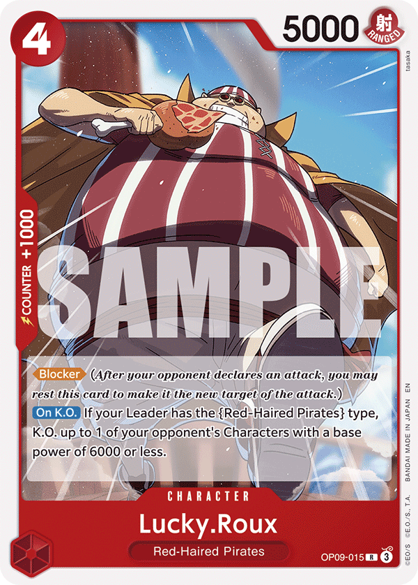 OP09-015 CHARACTER Lucky.Roux ST23