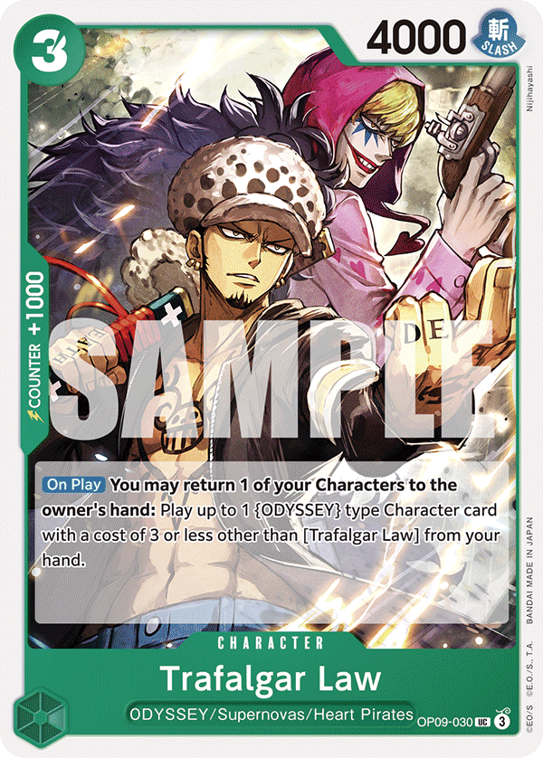 OP09-030 | UC | CHARACTER Trafalgar Law