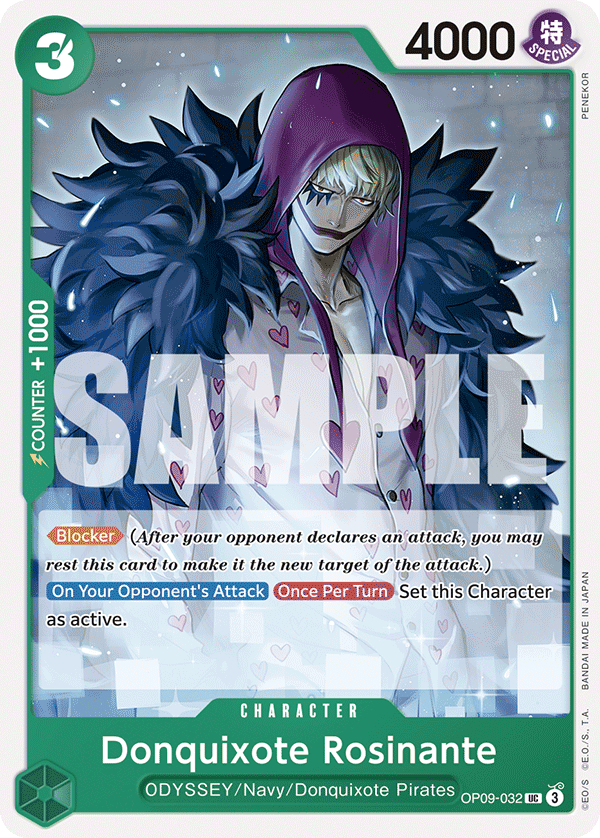 OP09-032 | UC | CHARACTER Donquixote Rosinante