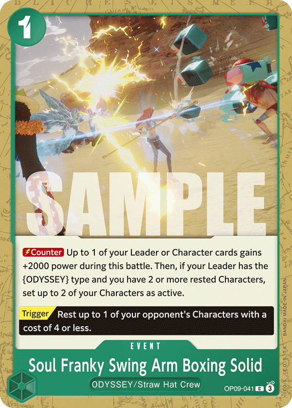 OP09-041 | C | EVENT Soul Franky Swing Arm Boxing Solid