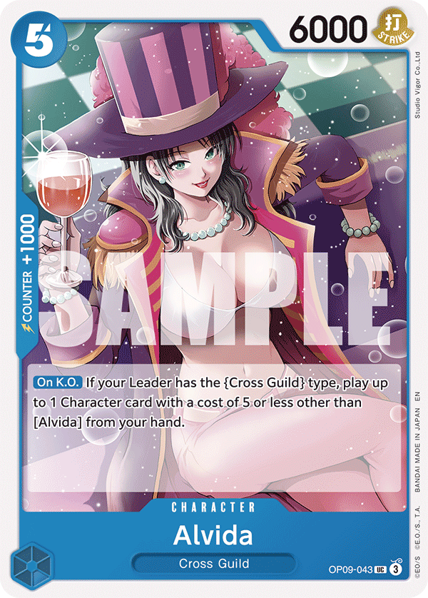 OP09-043 CHARACTER Alvida ST-25