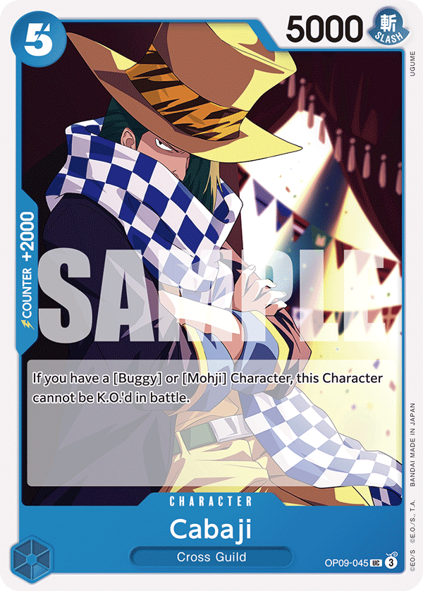 OP09-045 | UC | CHARACTER Cabaji