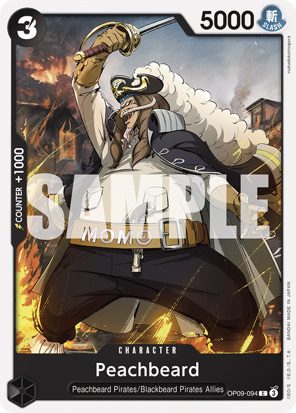OP09-094 | C | CHARACTER Peachbeard